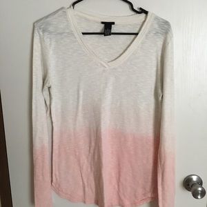 Ombré Long sleeve T-shirt (size L)